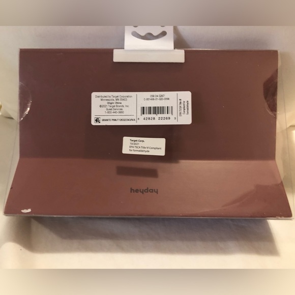 Heyday NIP magnetic standing burgundy frame for Instax pictures, 3 windows - Picture 2 of 6